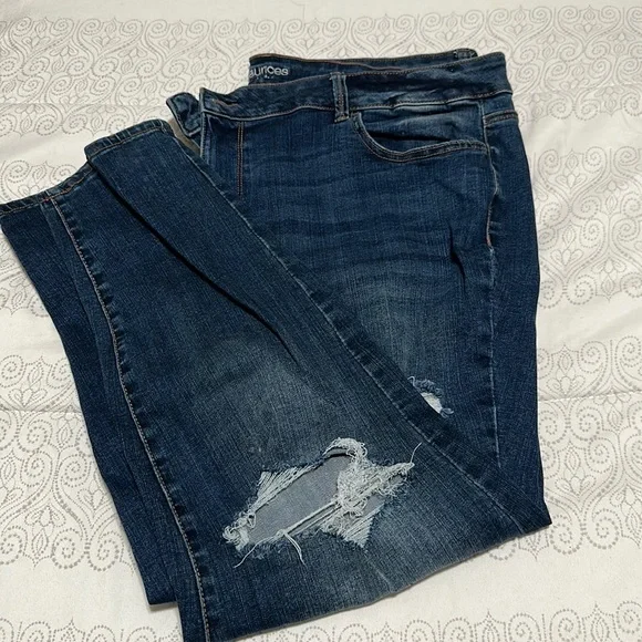 maurice’s mid rise skinny jeans semi new condition - Picture 1 of 1